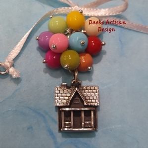 Up House Pendant with Home Sweet Home charm by James Avery